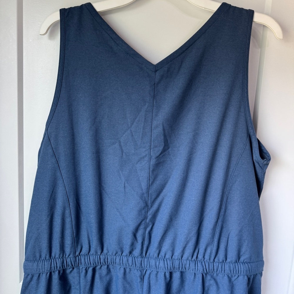 The North Face Aphrodite Dress nylon outdoor Women’s size XL Sleeveless Blue - Picture 12 of 12